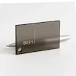 ورق پلکسی شفاف یک رو مات کد 5071 - دودی کمرنگ