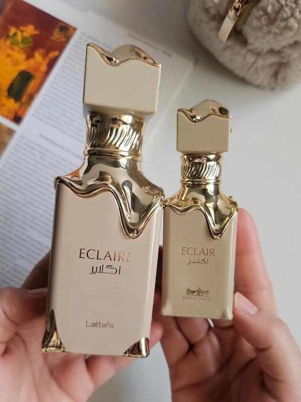 عطر ادوپرفیوم زنانه جسیکا تواین مدل اکلایر حجم ۳۵ میل رایحه شیرین