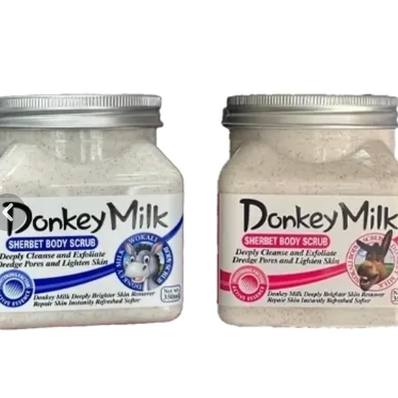 اسکراب بدن و صورت شیر الاغ وکالی 350 میل