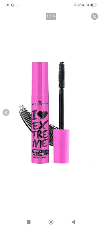 ریمل اسنس صورتی و بلند کننده I Love Extreme «اورجینال»