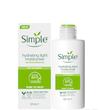 آبرسان و مرطوب کننده سیمپل مدل Light حجم 125میلی لیتر پوست چرب