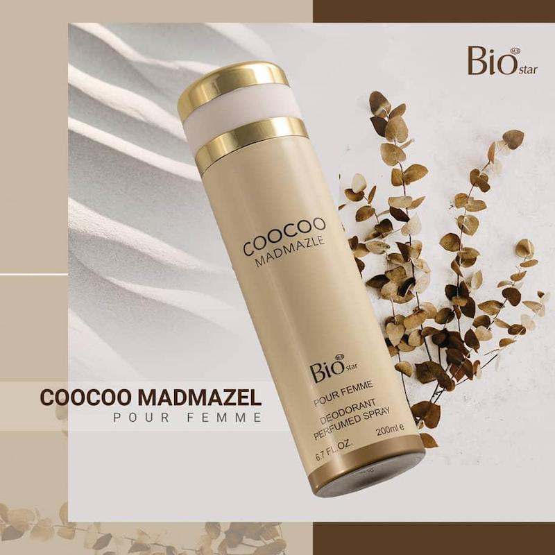 اسپری خوشبوکننده زنانه کوکومادمازل 200میل بیواستار 