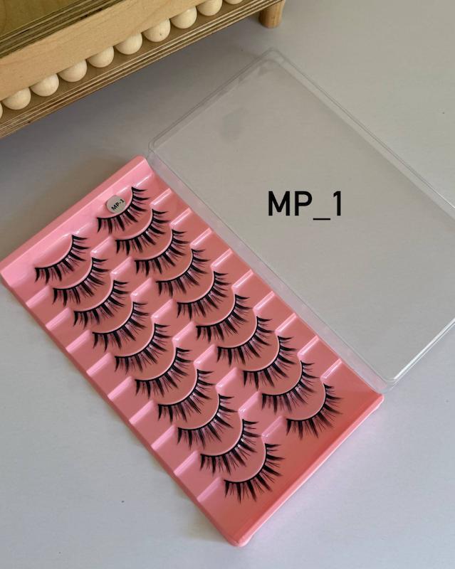 مژه انیمه عروسکی 10 جفتی کره ایmp-1