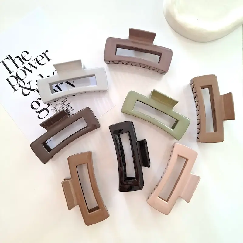 کلیپس مستطیلی براق