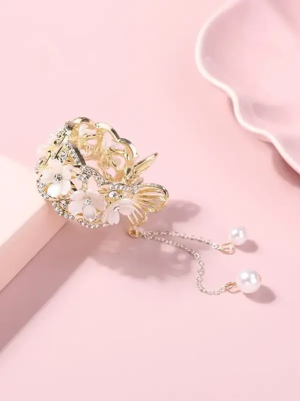 گیره سامورایی شکوفه آویزدار