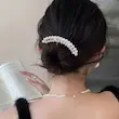 شانه شینیون نگین دار