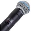 میکروفون بی‌سیم Shure QLXD4 Beta 58 نسخه High Copy با بدنه مشکی و کپسول سوپر کاردیود
