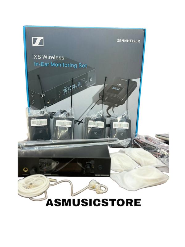 مانیتور داخل‌گوش بی‌سیم سنهایزر مدل IEM-Pro Dual XSW چهار کاناله - سیستم مانیتورینگ اجرای زنده