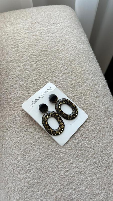 گوشواره پلنگی ترند 