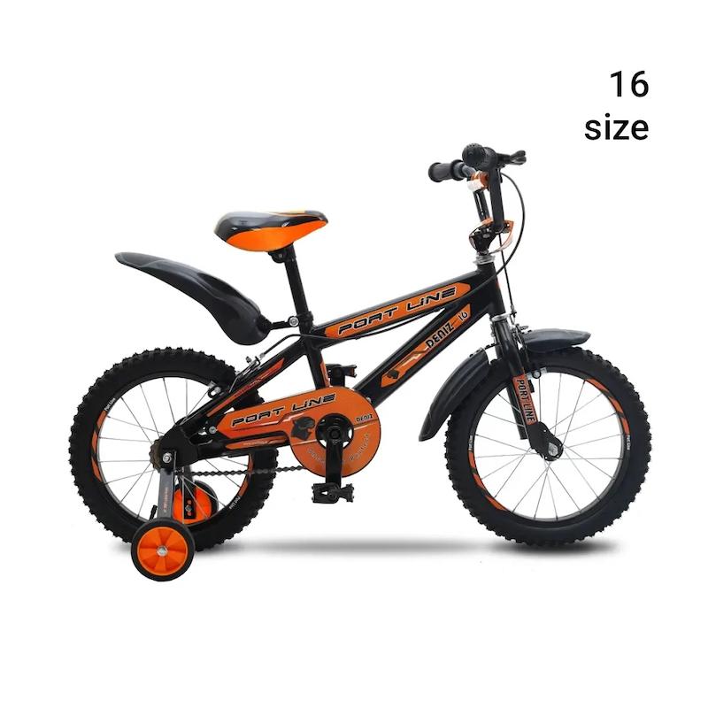 دوچرخه 16چیاوا  مدل دنیز مشکی نارنجی 