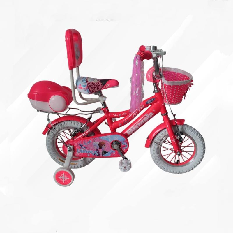 دوچرخه 12المپیا دخترانه پشتی وصندوقدار 