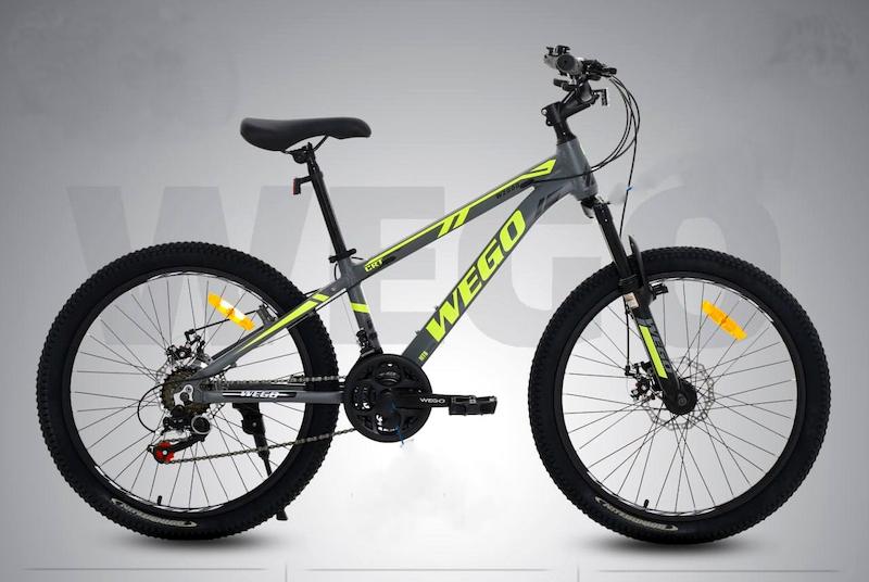 دوچرخه 24ویگو دنده کلاجدار بدنه آلومینیوم 