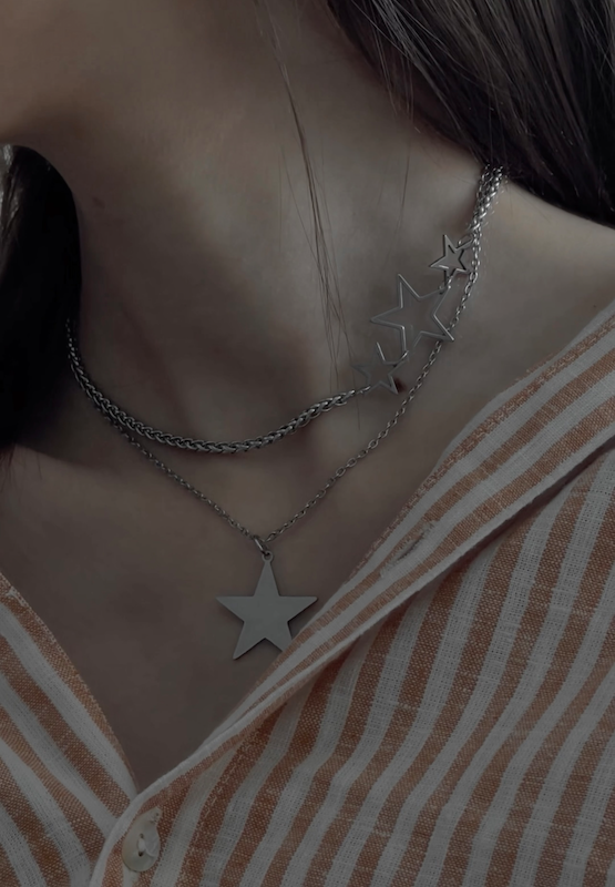 گردنبند دولاین ستاره