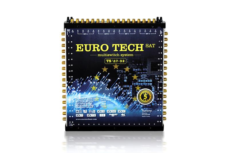  مولتی سوییچ ست۳۲ واحدی یورو تک مدل TS\17_32 