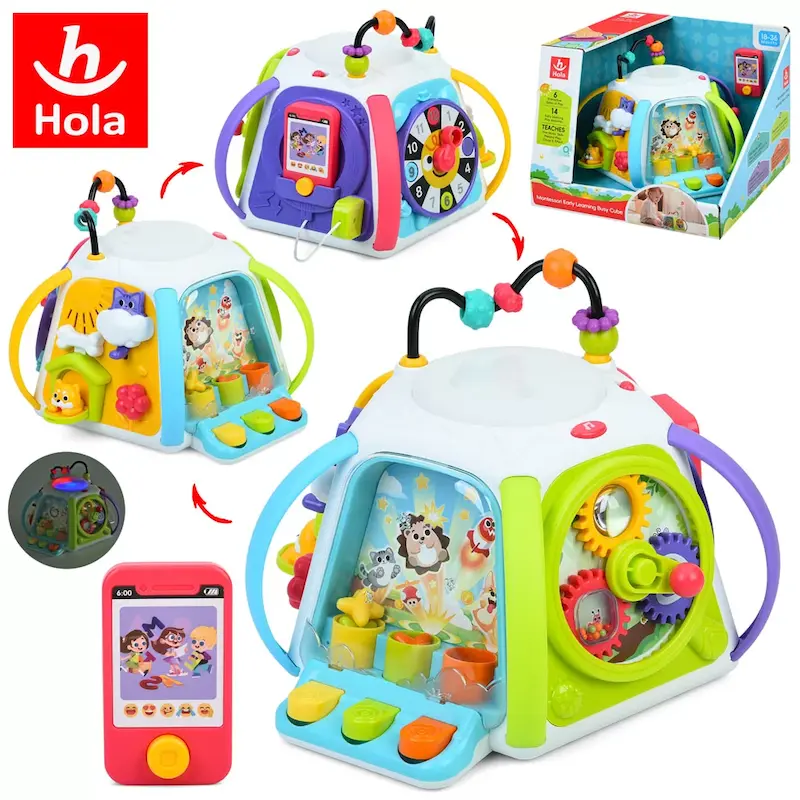 مکعب هوش موزیکال هولا تویز Huile toys کد He8971
