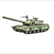 🪖 تانک فلزی نظامی دودزا مدل 1:36 – با پرتاب خمپاره و افکت صدا و نور