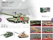 🪖 تانک فلزی نظامی دودزا مدل 1:36 – با پرتاب خمپاره و افکت صدا و نور