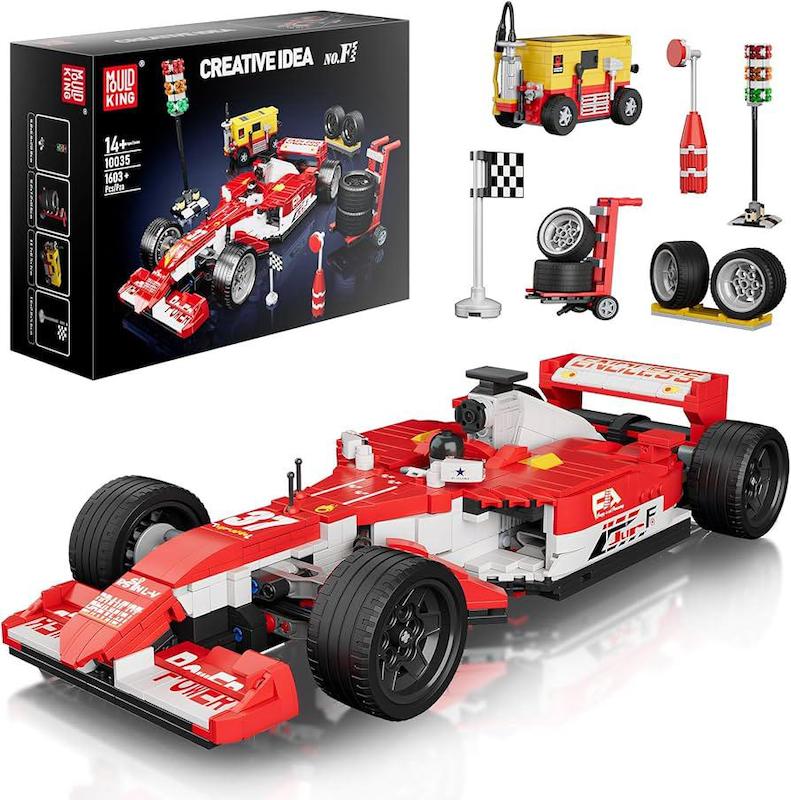 لگو ماشین فرمول یک 1603 قطعه همراه ابزار مولد کینگ مدل 10035
