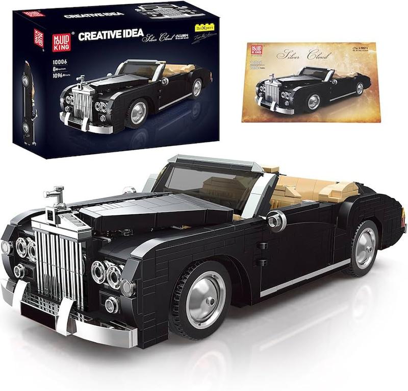 لگو رولز رویس 1096 قطعه مولد کینگ سایز 1:14 مدل  Mould King 10006