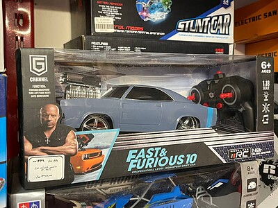 اسباب بازی ماشین کنترلی دوج طرح سریع و خشن Fast and Furious 10