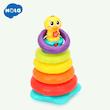 حلقه هوش اسباب‌بازی چیدنی هرم موزیکال Little Duck – برند Hola