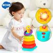 حلقه هوش اسباب‌بازی چیدنی هرم موزیکال Little Duck – برند Hola