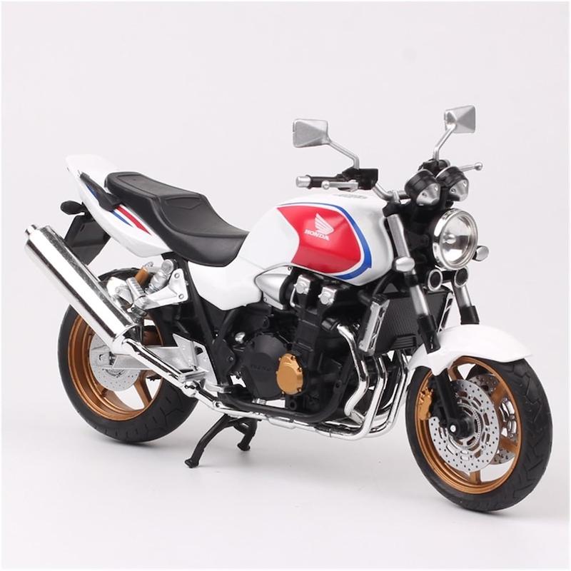 ماکت موتور فلزی سی بی 1300 ابعاد1.12 cb1300رنگ مشکی و سفید