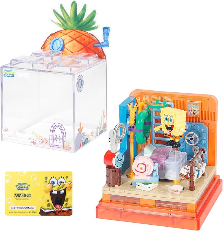 لگو باب اسفنجی همراه گری 296 قطعه