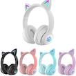  هدفون گیمینگ طرح گوش دار بلوتوثی LED مدل Cat Ear – برند AGENI