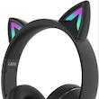  هدفون گیمینگ طرح گوش دار بلوتوثی LED مدل Cat Ear – برند AGENI