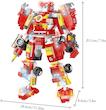 لگو ساختنی ربات آتش‌نشان Transformers  دارای591 قطعه آیتم0651