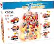 لگو ساختنی ربات آتش‌نشان Transformers  دارای591 قطعه آیتم0651