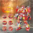 لگو ساختنی ربات آتش‌نشان Transformers  دارای591 قطعه آیتم0651
