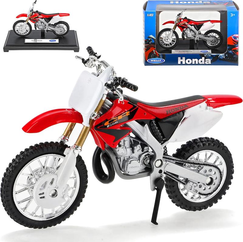 ماکت موتور هوندا سی آر250 قرمز ویلی(Honda CR250 Welly)