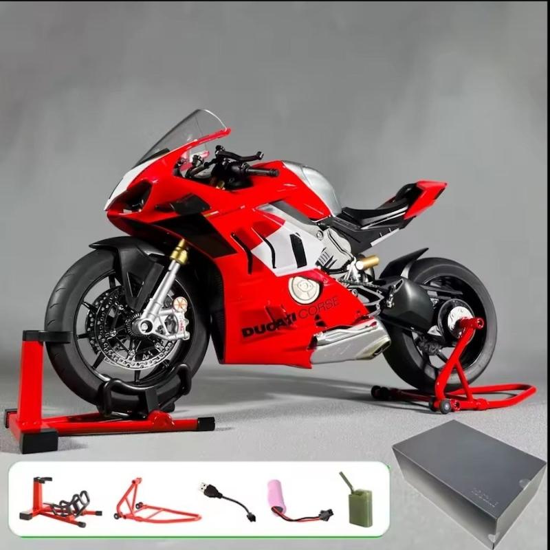 ماکت موتور دوکاتی مدل DUCATI 8678 مقیاس 1:6 دودزا شارژی