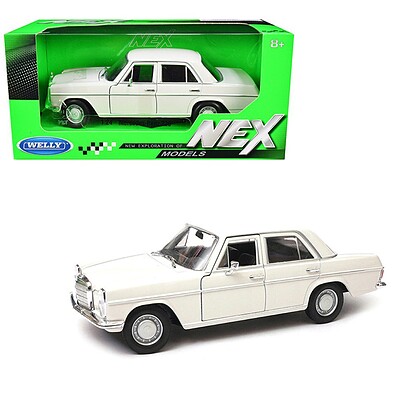 ماشین فلزی مرسدس بنز 220 معماری بزرگ 1/24 ویلی تک جعبه MERCEDES BENZ 220 WELLY 1/24