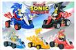 فیگور مدل سونیک و دوستان ماشینی طرح Sonic with cars پک 7عددی 