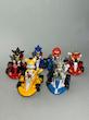 فیگور مدل سونیک و دوستان ماشینی طرح Sonic with cars پک 7عددی 