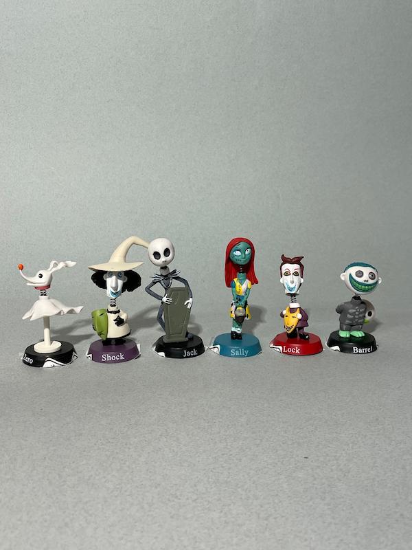 اکشن فیگور بابل‌هد جک اسکلینگتون فردی کروگر کله فنری کابوس شب قبل کریسمس