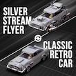 لگو ماشین بازگشت به اینده استون مارتین Silver Stream مدل Aston Martin DB5 دارای 506 قطعه 