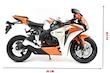 ماکت فلزی موتور هوندا سی بی ارCBR 1000RR 2010مقیاس 1:6