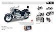 ماکت موتور فلزی هارلی دیویدسون HONDA Valkyrie F6 C – مقیاس 1:6