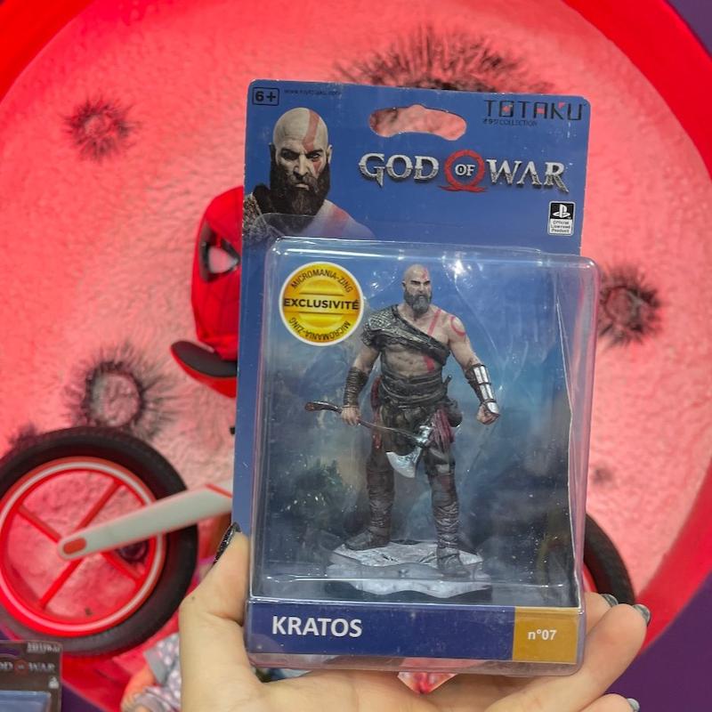 فیگور گادآوار کریتوس خدای جنگ توتاکوGod Of War Totaku1 ابعاد تقریبی14 سانت