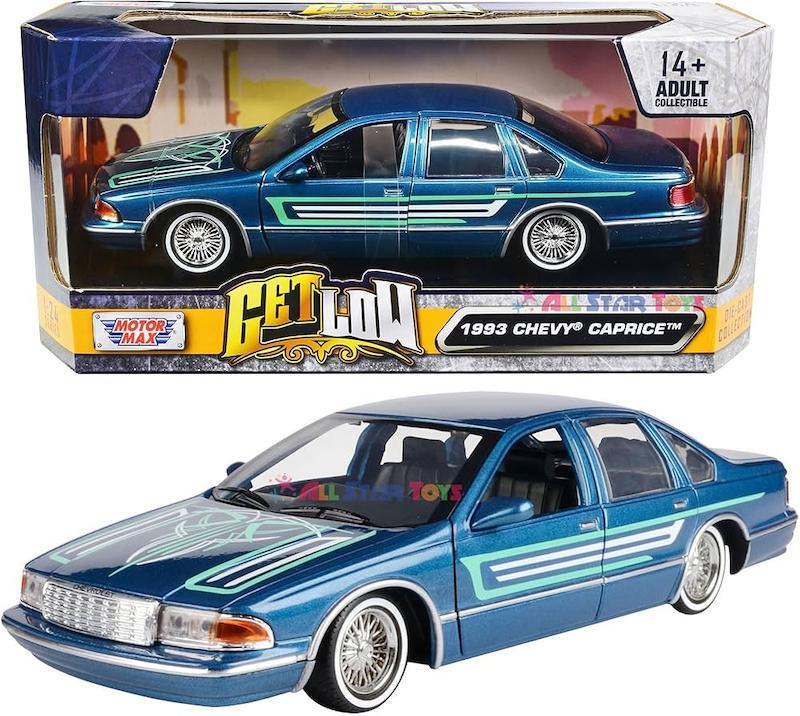 ماکت شورلت کاپریس 1993 موتورمکس فلزی 1/24 | Chevy Caprice 1993 Motormax