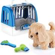 سگ رباتی موزیکال و متحرک مدل PET WORLD با باکس حمل کد699/68