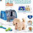 سگ رباتی موزیکال و متحرک مدل PET WORLD با باکس حمل کد699/68