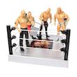 ست رینگ کشتی کج DZLING با ۴ اکشن فیگور کشتی‌گیر | Wrestling Arena Playset