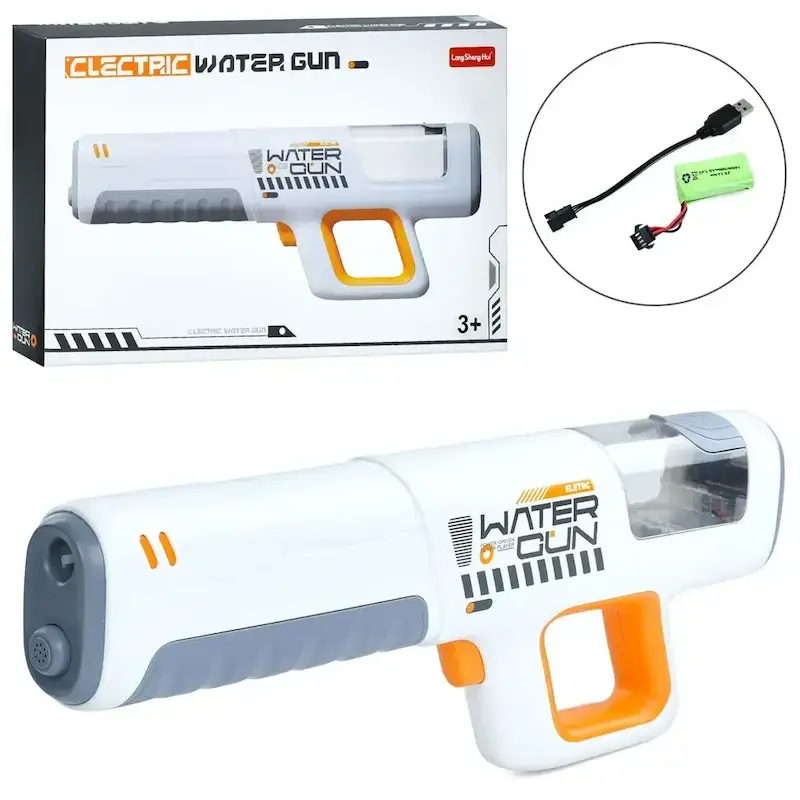 آبپاش شارژی مکش دار پرتاب سوزنی water gun