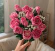 لگو ساختنی سری آیکون مدل دسته گل رز صورتی 789قطعه آیتم 73004