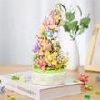 لگو  موزیکال گل و فنجان QLT مدل 611050 Botanical Collection چراغ‌دار و چرخان – 575 قطعه